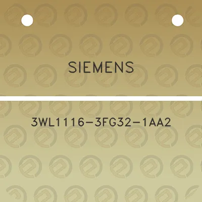 siemens-3wl1116-3fg32-1aa2