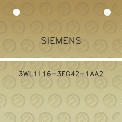 siemens-3wl1116-3fg42-1aa2