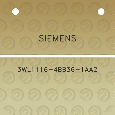 siemens-3wl1116-4bb36-1aa2