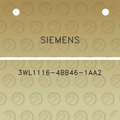 siemens-3wl1116-4bb46-1aa2