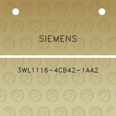 siemens-3wl1116-4cb42-1aa2