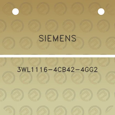 siemens-3wl1116-4cb42-4gg2