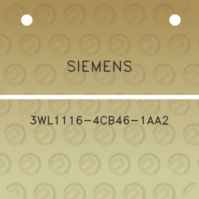 siemens-3wl1116-4cb46-1aa2