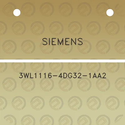 siemens-3wl1116-4dg32-1aa2