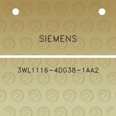 siemens-3wl1116-4dg38-1aa2