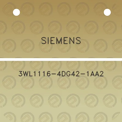 siemens-3wl1116-4dg42-1aa2