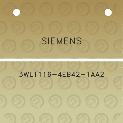 siemens-3wl1116-4eb42-1aa2