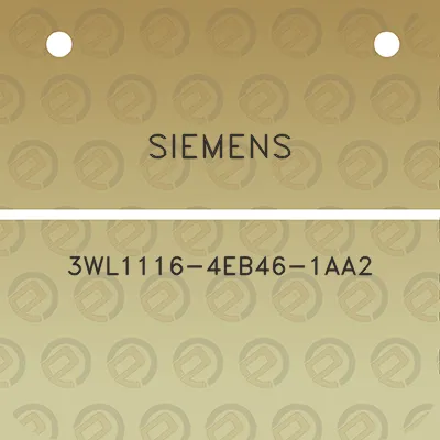 siemens-3wl1116-4eb46-1aa2