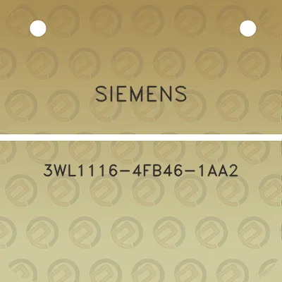 siemens-3wl1116-4fb46-1aa2