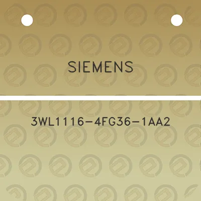 siemens-3wl1116-4fg36-1aa2