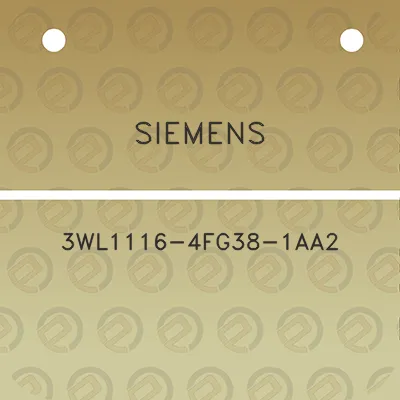 siemens-3wl1116-4fg38-1aa2