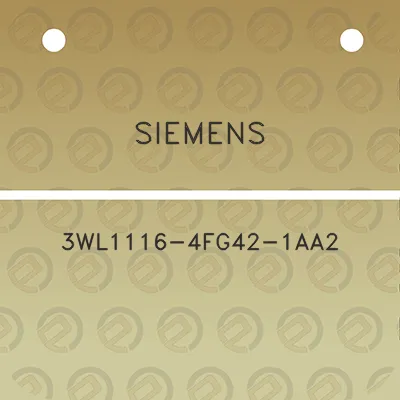 siemens-3wl1116-4fg42-1aa2