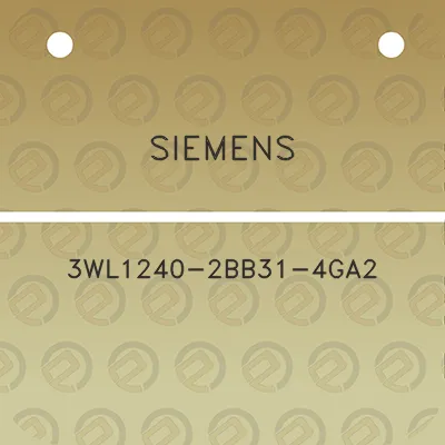 siemens-3wl1240-2bb31-4ga2