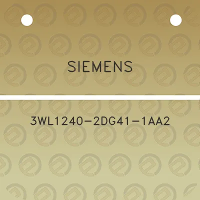 siemens-3wl1240-2dg41-1aa2