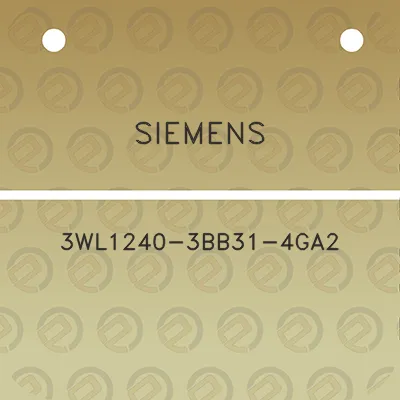 siemens-3wl1240-3bb31-4ga2