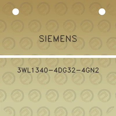 siemens-3wl1340-4dg32-4gn2