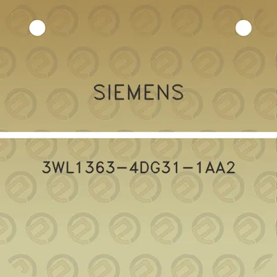 siemens-3wl1363-4dg31-1aa2