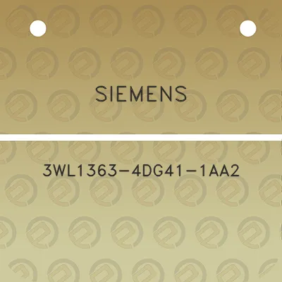 siemens-3wl1363-4dg41-1aa2