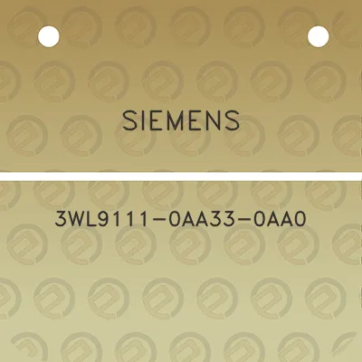 siemens-3wl9111-0aa33-0aa0