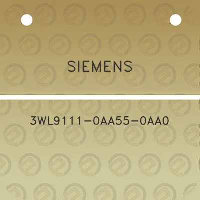 siemens-3wl9111-0aa55-0aa0