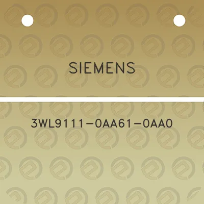 siemens-3wl9111-0aa61-0aa0