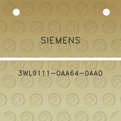 siemens-3wl9111-0aa64-0aa0