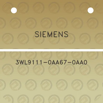 siemens-3wl9111-0aa67-0aa0