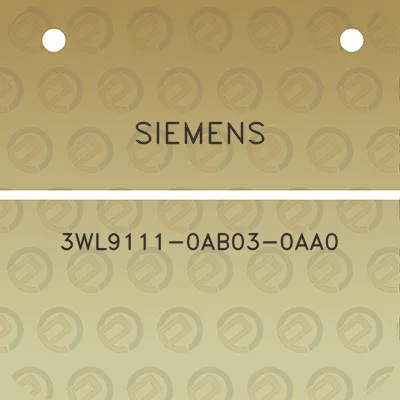 siemens-3wl9111-0ab03-0aa0