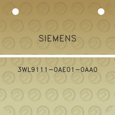 siemens-3wl9111-0ae01-0aa0