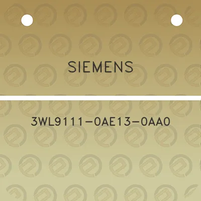 siemens-3wl9111-0ae13-0aa0