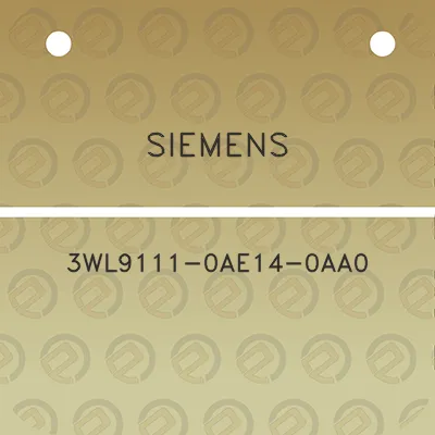 siemens-3wl9111-0ae14-0aa0