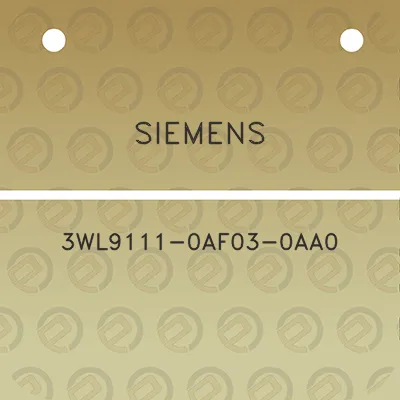 siemens-3wl9111-0af03-0aa0