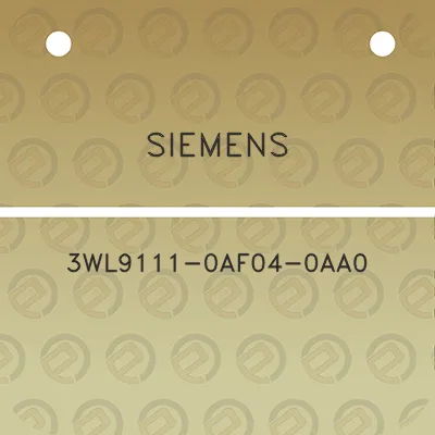 siemens-3wl9111-0af04-0aa0