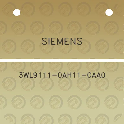 siemens-3wl9111-0ah11-0aa0