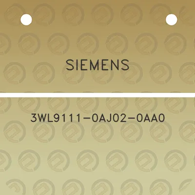 siemens-3wl9111-0aj02-0aa0