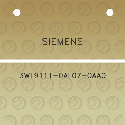 siemens-3wl9111-0al07-0aa0