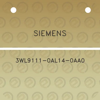 siemens-3wl9111-0al14-0aa0