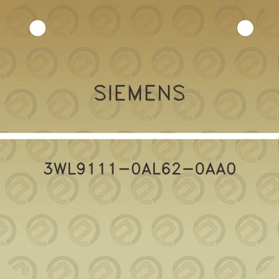 siemens-3wl9111-0al62-0aa0