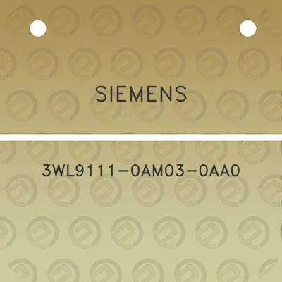 siemens-3wl9111-0am03-0aa0