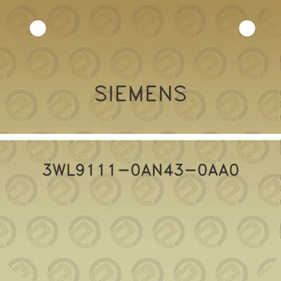 siemens-3wl9111-0an43-0aa0