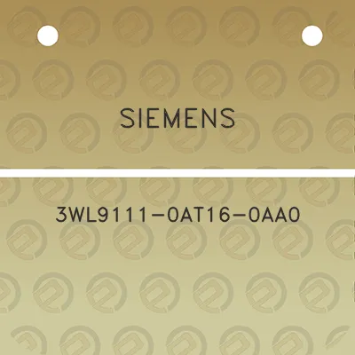 siemens-3wl9111-0at16-0aa0