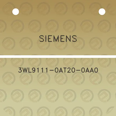 siemens-3wl9111-0at20-0aa0