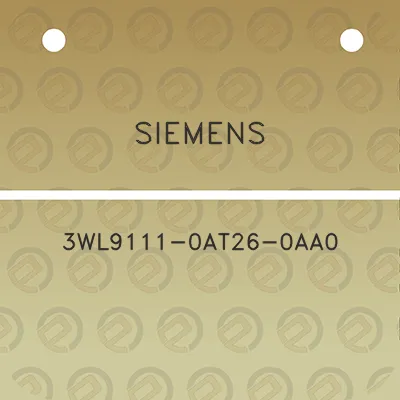 siemens-3wl9111-0at26-0aa0