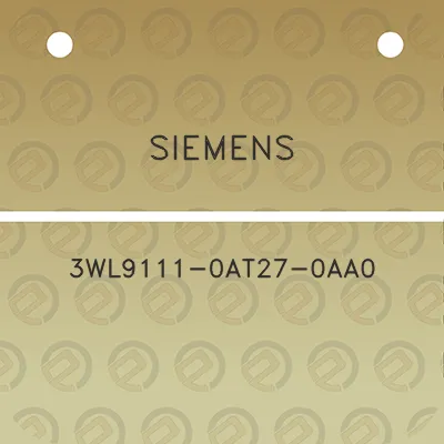 siemens-3wl9111-0at27-0aa0