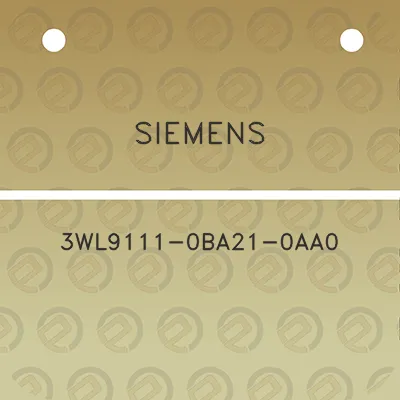 siemens-3wl9111-0ba21-0aa0