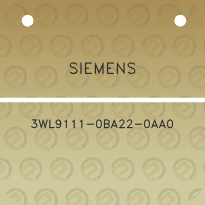 siemens-3wl9111-0ba22-0aa0