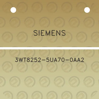 siemens-3wt8252-5ua70-0aa2