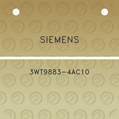 siemens-3wt9883-4ac10