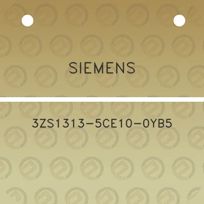 siemens-3zs1313-5ce10-0yb5