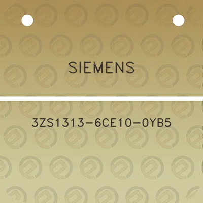 siemens-3zs1313-6ce10-0yb5